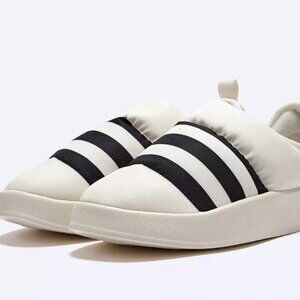Adidas Originals Men's OFF white Black PUFFYLETTE SHOES Size 12 us GY1593